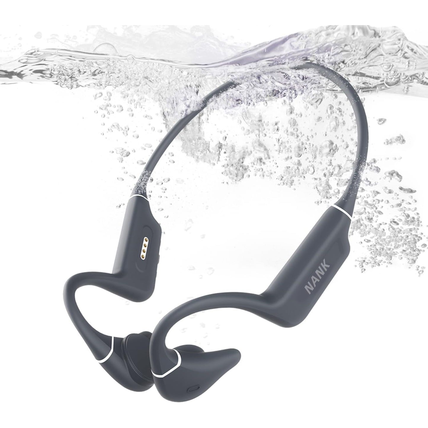 Runner Diver2 Bone Conduction Headphones, IP68 Swimming Headphones with MP3 Player Built-in 32G Memory, Bluetooth 5.3 Open Ear Headphones with CVC6.0 Mic for Swimming Running Cycling Gym