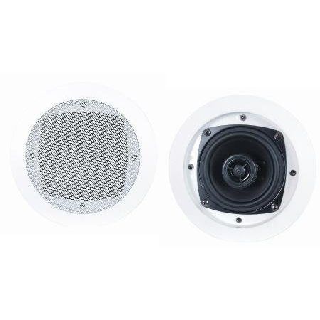 4'' Two-Way Ceiling Speaker Pair - 20W RMS