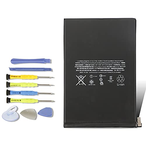 MULS A1725 Replacement Battery for Apple iPad Mini 5 Tablet 5th Generation Model A2133 A2126 A2124 A2125 with Installation Tools MUQX2LL/A MUU52LL/A MUQY2LL/A MUU62LL/A MUQW2LL/A MUXG2LL/A MUXN2LL/A