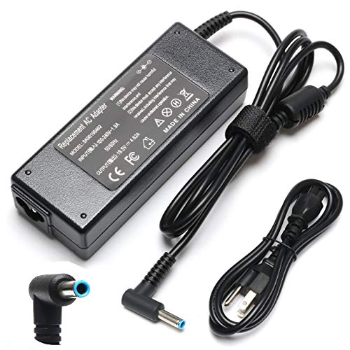 Envy Touchsmart Sleekbook 15 17 M6 M7 90W Laptop Charger AC Adapter Replace for HP Pavilion 11 14 15 17, HP Spectre X360 13 15, HP Elitebook Folio 1040 740015-001 741727-001 Power Cord